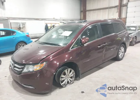 2015 Honda Odyssey Ex-L from USA, damaged, VIN 5FNRL5H6XFB039371